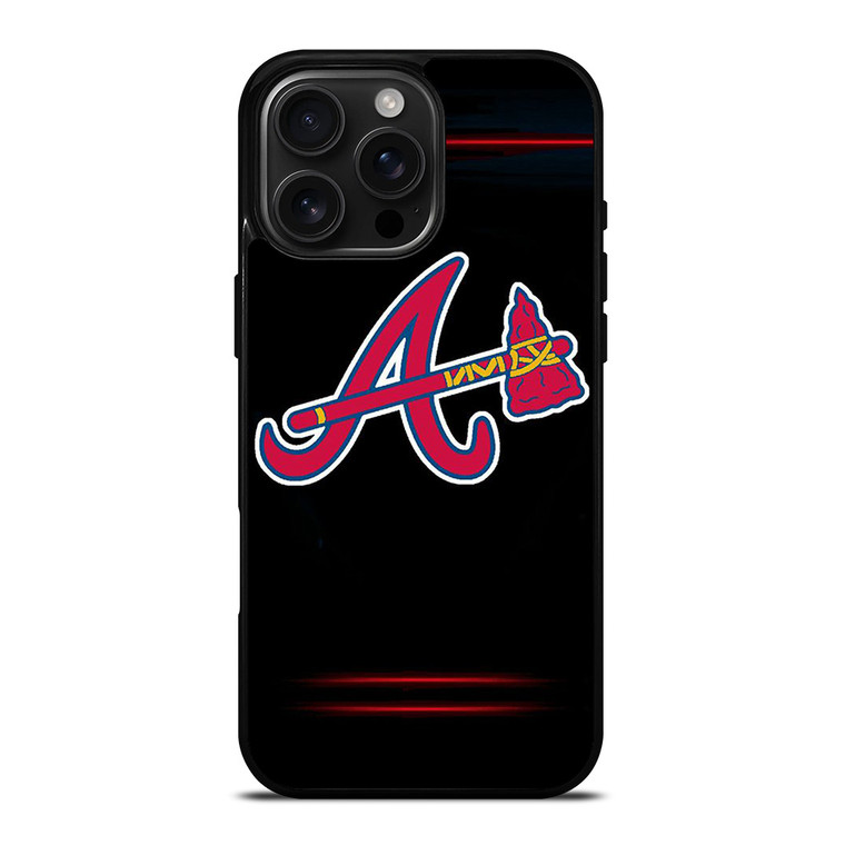 ATLANTA BRAVES ICON BASEBALL TEAM iPhone 16 Pro Max Case Cover