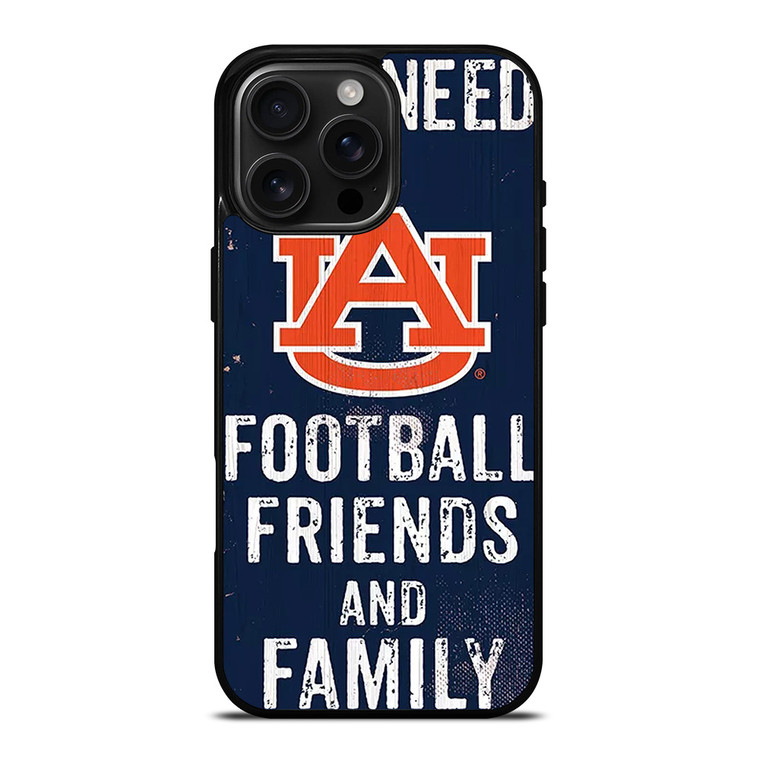 AUBURN TIGERS FOOTBALL QUOTES iPhone 16 Pro Max Case Cover