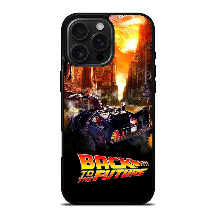 BACK TO THE FUTURE ART iPhone 16 Pro Max Case Cover