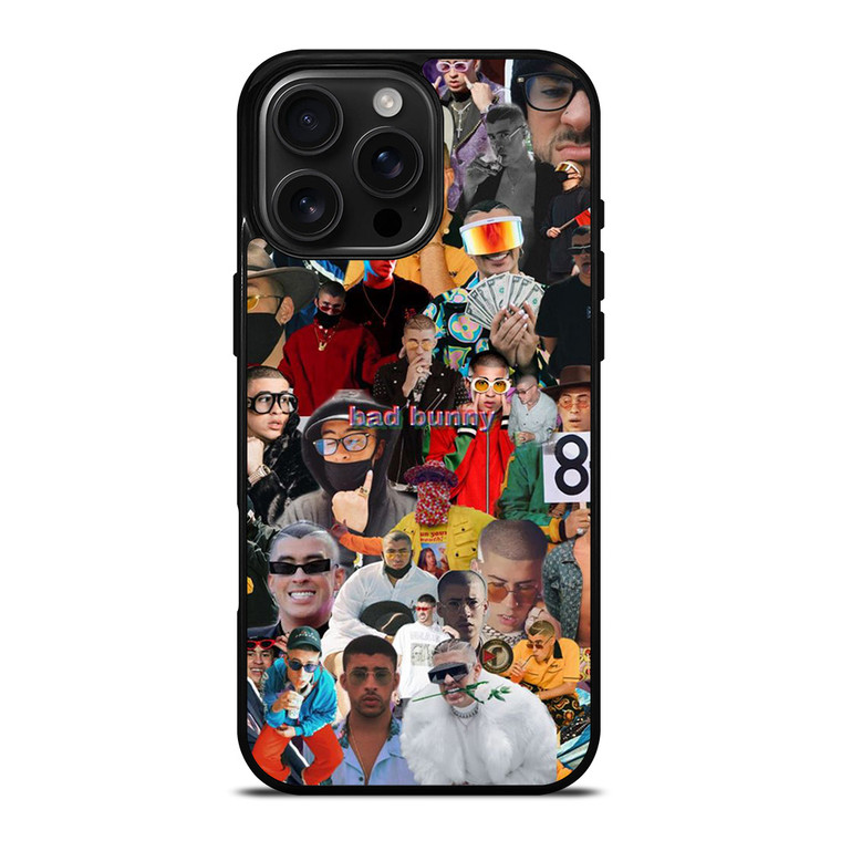 BAD BUNNY COLLAGE iPhone 16 Pro Max Case Cover