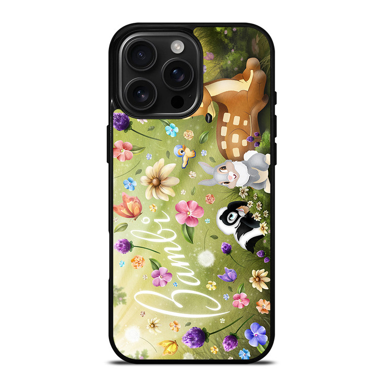 BAMBI DISNEY CARTOON iPhone 16 Pro Max Case Cover