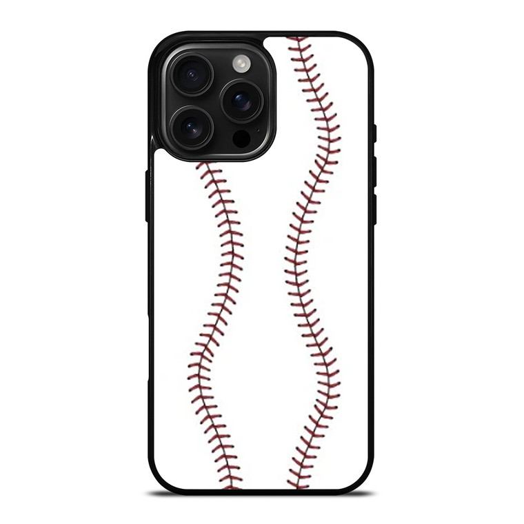 BASEBALL TEXTURES iPhone 16 Pro Max Case Cover