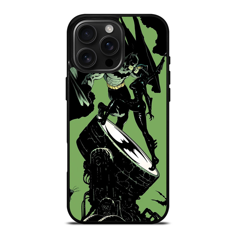 BATMAN VS VILLAIN CARTOON iPhone 16 Pro Max Case Cover