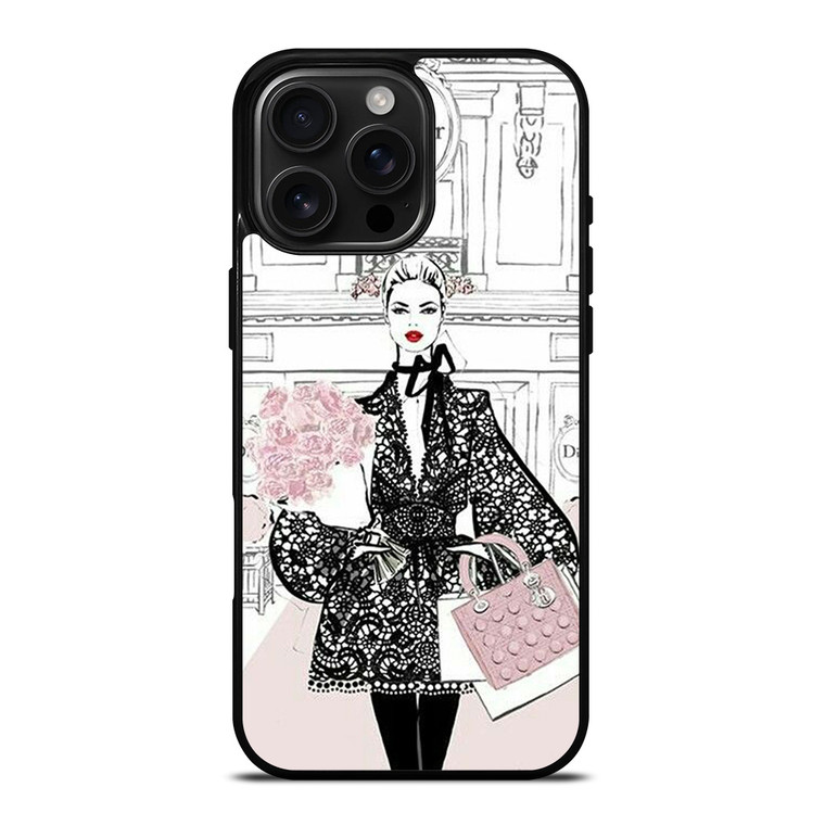 BEAUTY FASHION MEGAN HESS iPhone 16 Pro Max Case Cover