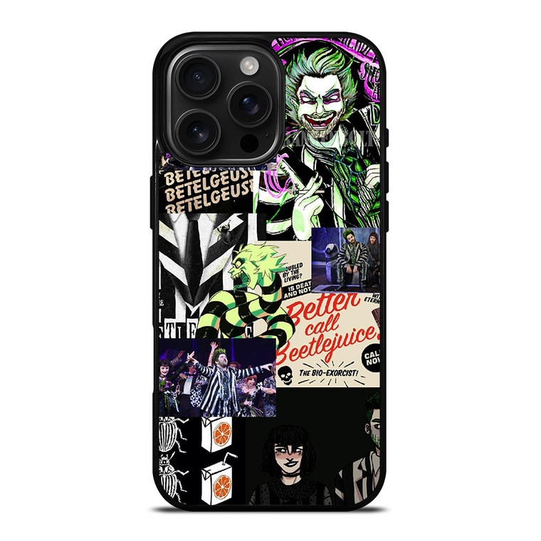 BEETLEJUICE COLLAGE iPhone 16 Pro Max Case Cover