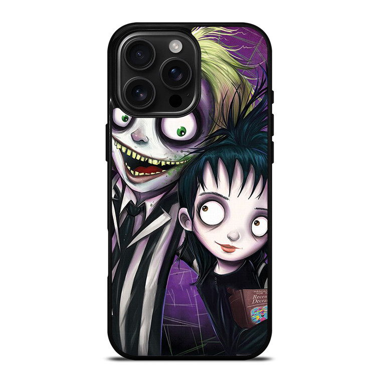 BEETLEJUICE TIM BURTON CARTOON 2 iPhone 16 Pro Max Case Cover