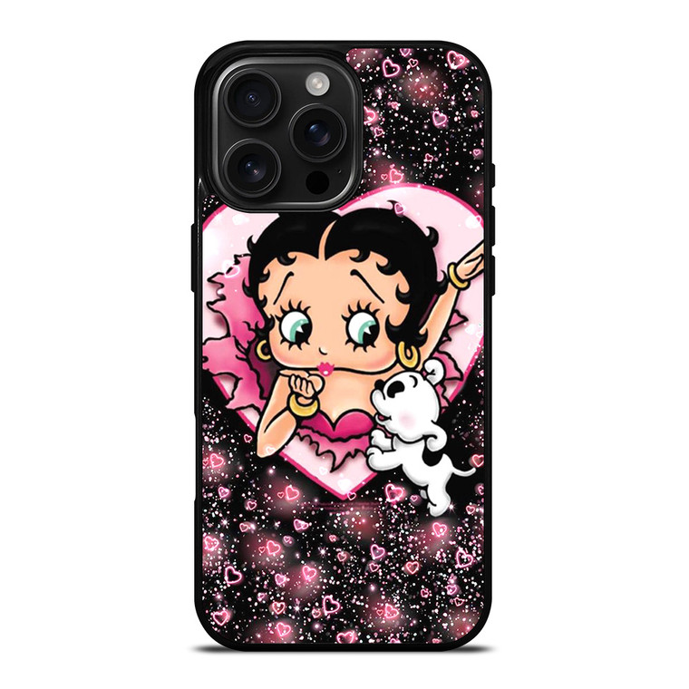 BETTY BOOP CUT LOVE iPhone 16 Pro Max Case Cover