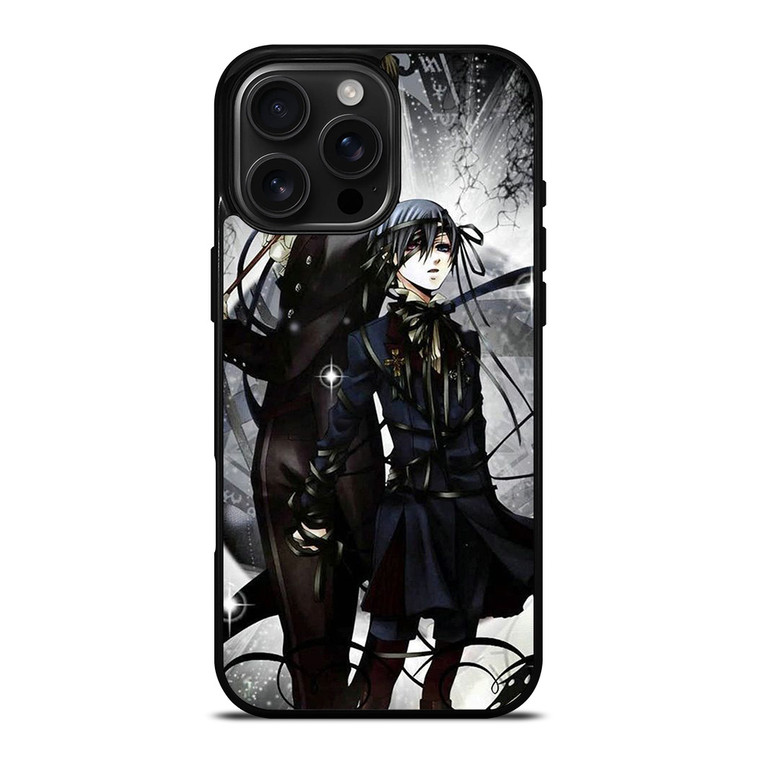 BLACK BUTLER CARTOON iPhone 16 Pro Max Case Cover
