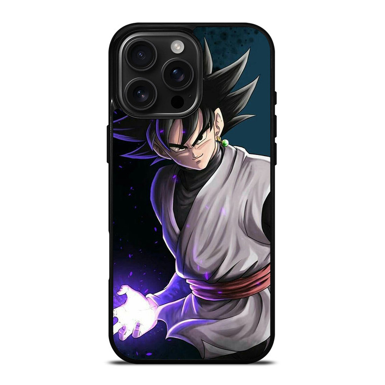 BLACK GOKU DRAGON BALL SUPER ANIME MANGA iPhone 16 Pro Max Case Cover