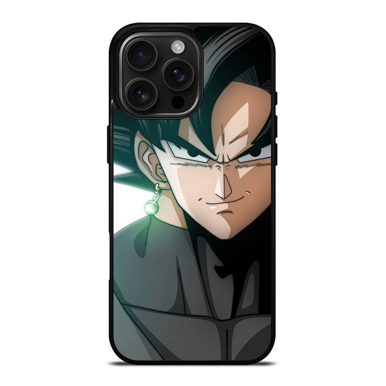 BLACK GOKU DRAGON BALL SUPER ANIME iPhone 16 Pro Max Case Cover