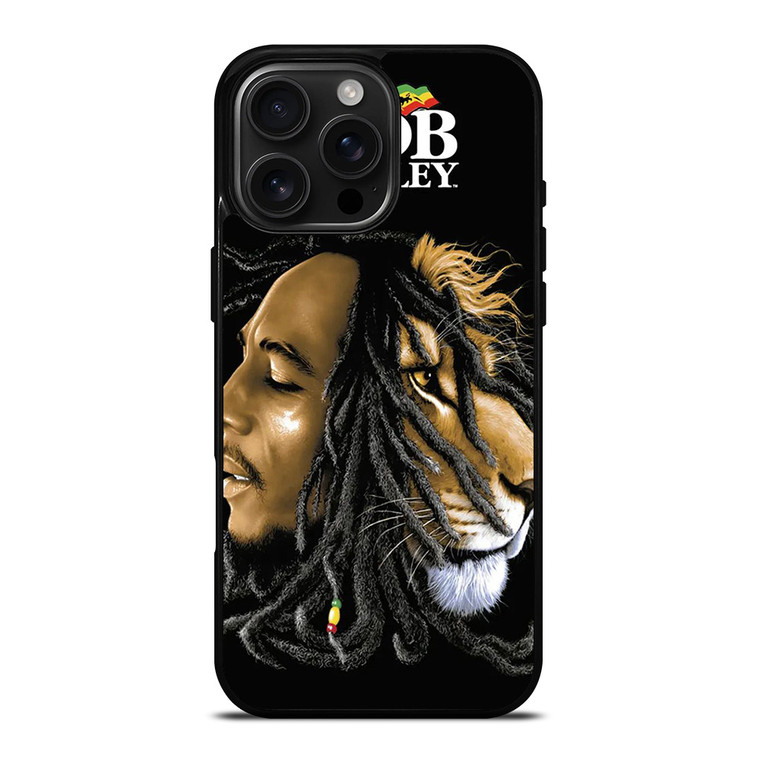 BOB MARLEY REGGAE THE LION iPhone 16 Pro Max Case Cover