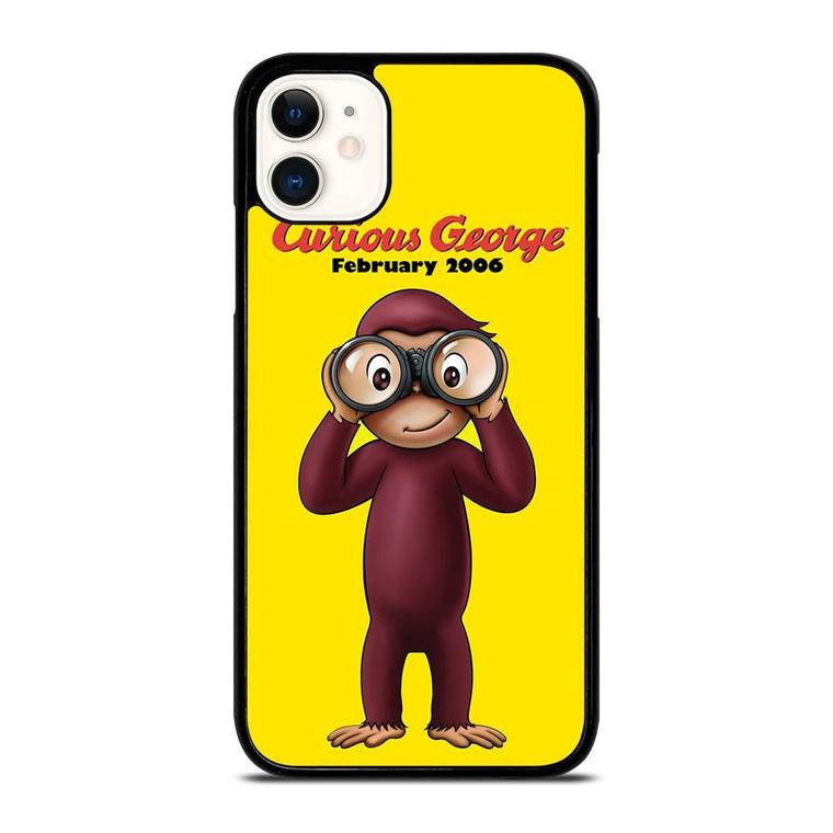 CURIOUS GEORGE  CARTOON iPhone 11 Case Cover
