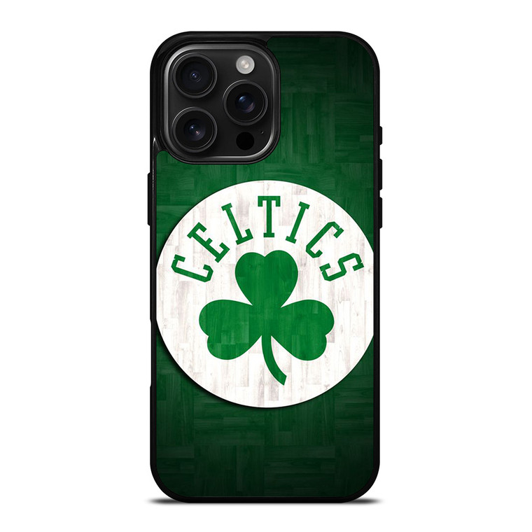 BOSTON CELTICS LEAF LOGO iPhone 16 Pro Max Case Cover