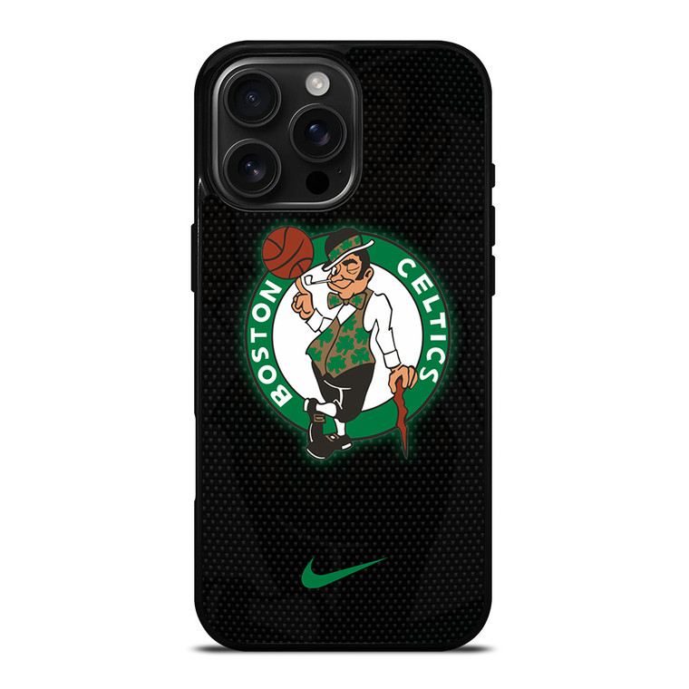 BOSTON CELTICS NIKE CARBON iPhone 16 Pro Max Case Cover