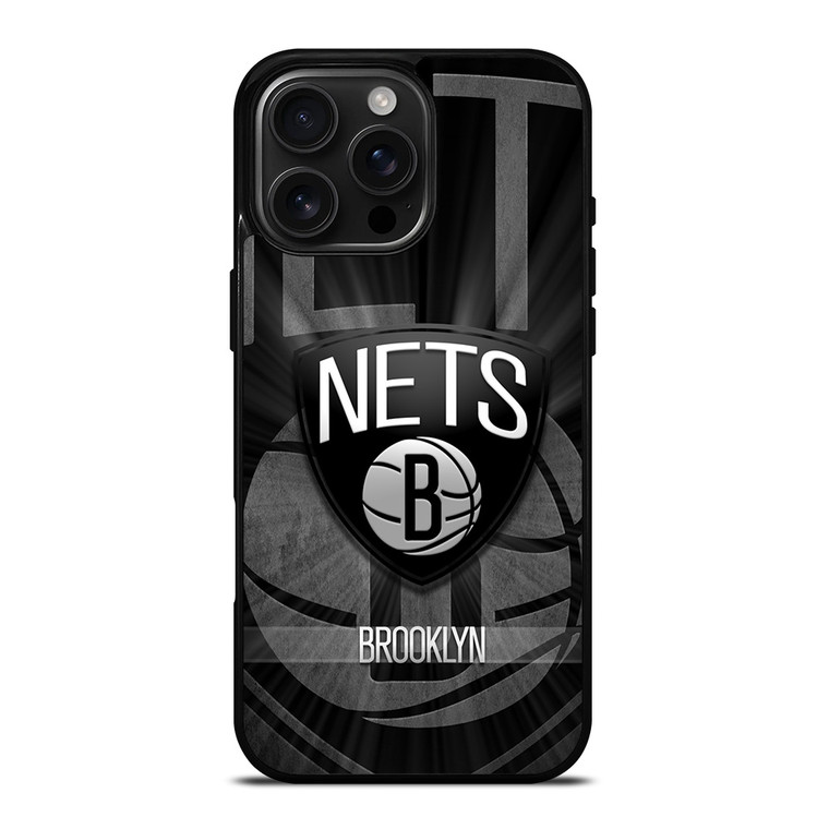 BROOKLYN NETS NBA iPhone 16 Pro Max Case Cover