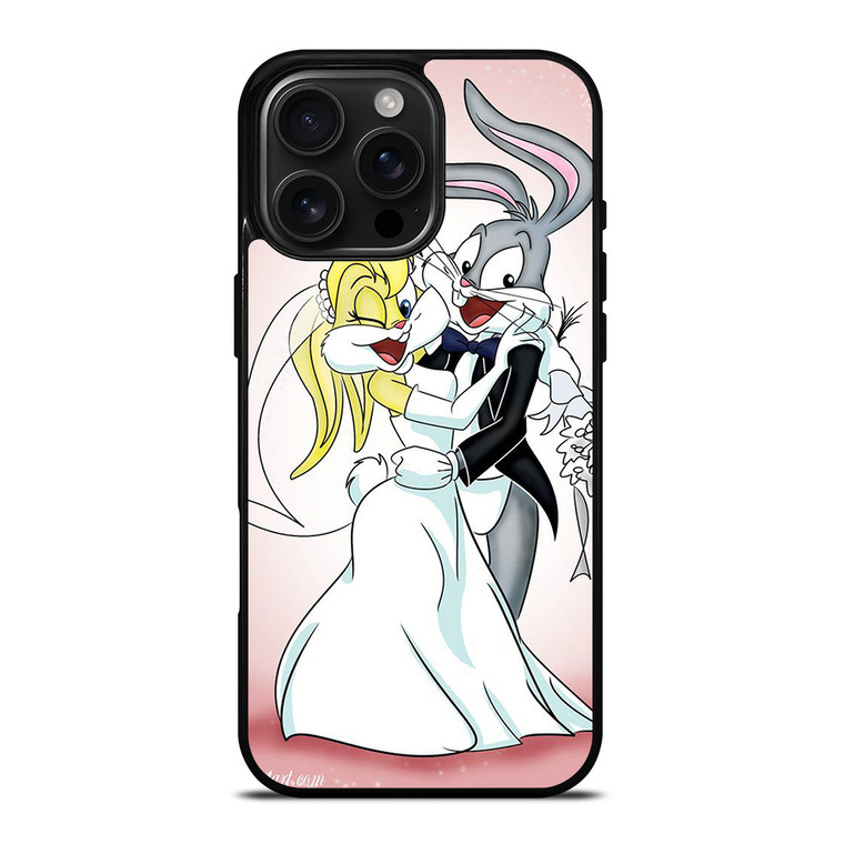 BUGS BUNNY AND LOLA LOVE iPhone 16 Pro Max Case Cover