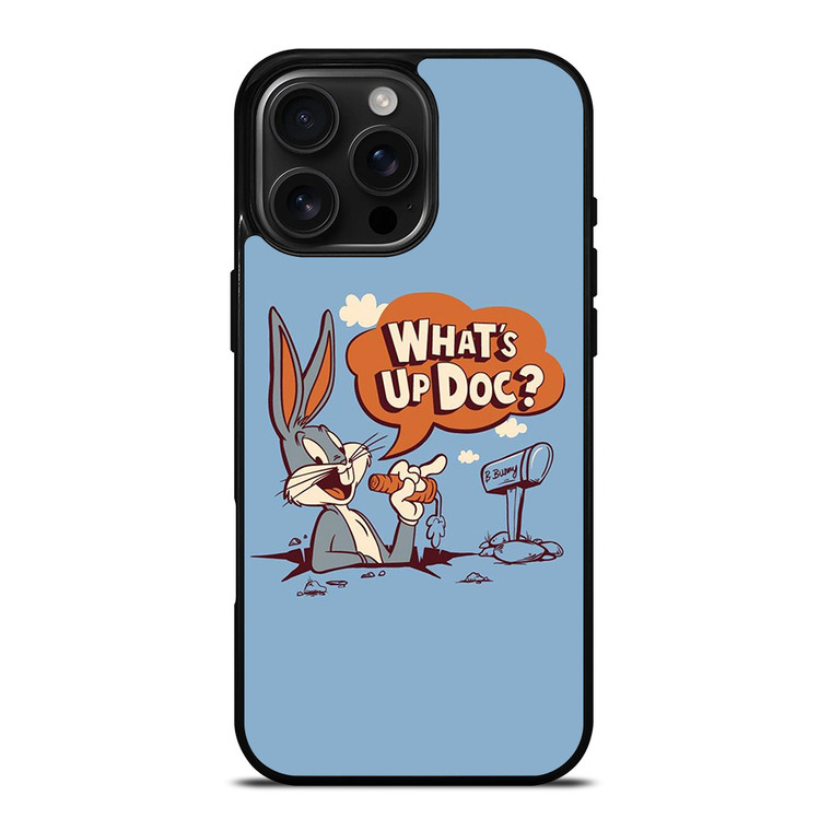 BUGS BUNNY LONEEY TUNES WHAT'S UP DOC iPhone 16 Pro Max Case Cover
