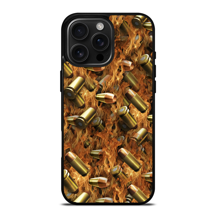 BURNED BULLETS iPhone 16 Pro Max Case Cover