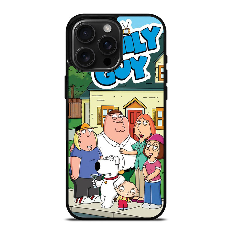 CARTOON FAMILY GUY iPhone 16 Pro Max Case Cover
