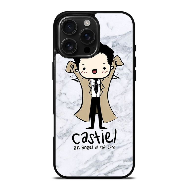 CASTIEL ANGEL OF THE LORD MARBLE iPhone 16 Pro Max Case Cover