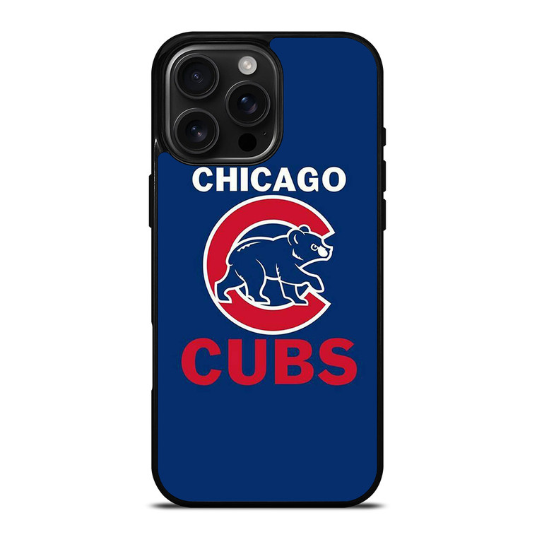 CHICAGO CUBS LOGO iPhone 16 Pro Max Case Cover