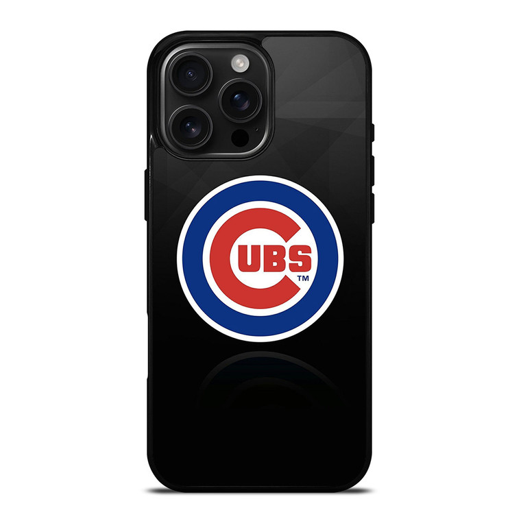 CHICAGO CUBS REFLECTED LOGO iPhone 16 Pro Max Case Cover