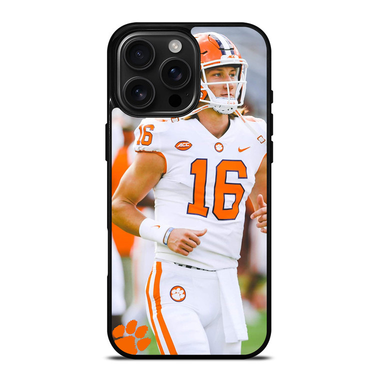 CLEMSON FOOTBALL TREVOR LAWRENCE iPhone 16 Pro Max Case Cover CLEMSON FOOTBALL TREVOR LAWRENCE iPhone 16 Pro Max Case Cover