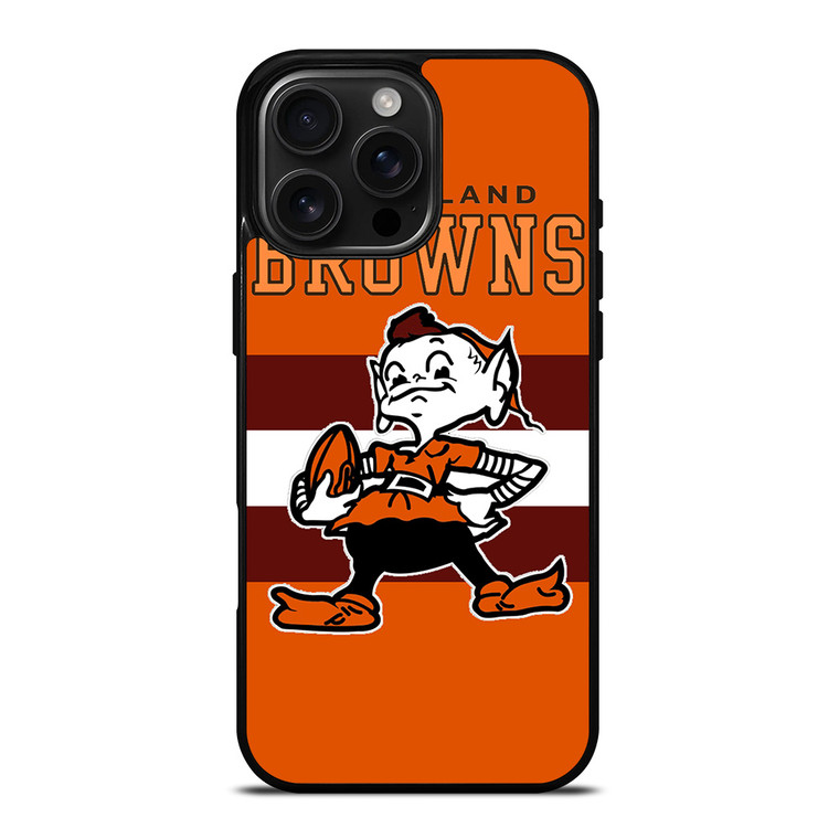 CLEVELAND BROWNS NFL iPhone 16 Pro Max Case Cover
