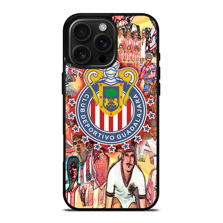 CLUB DEPORTIVO GUADALAJARA CHIVAS iPhone 16 Pro Max Case Cover