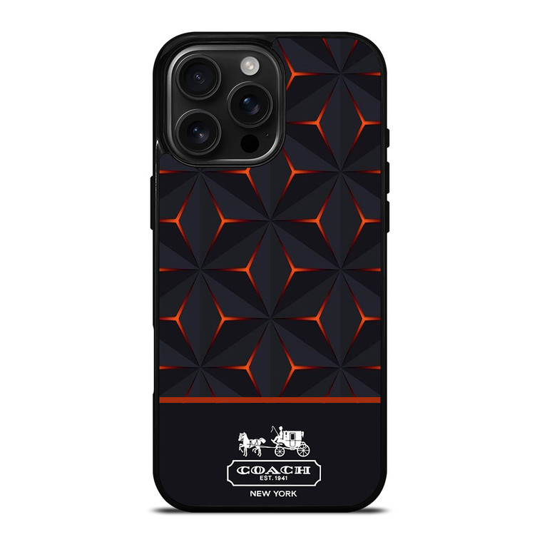 COACH NEW YORK PRISM iPhone 16 Pro Max Case Cover