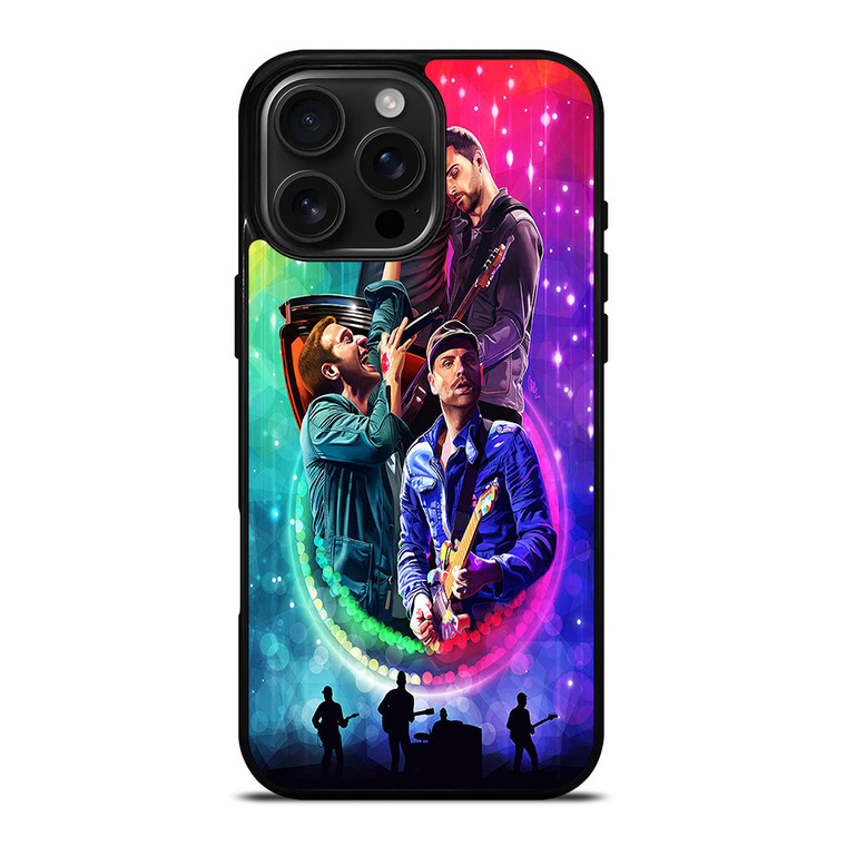 COLDPLAY BAND ART iPhone 16 Pro Max Case Cover