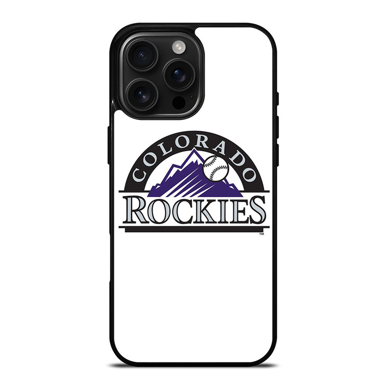 COLORADO DOCKIES LOGO ICON iPhone 16 Pro Max Case Cover