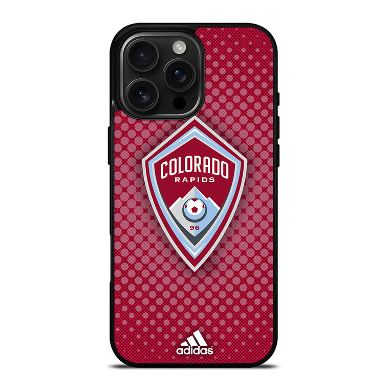 COLORADO RAPIDS SOCCER MLS ADIDAS iPhone 16 Pro Max Case Cover