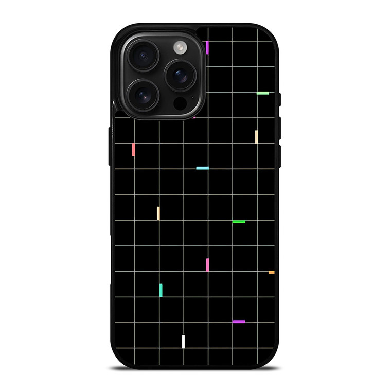 COLORED AESTHETIC GRID iPhone 16 Pro Max Case Cover