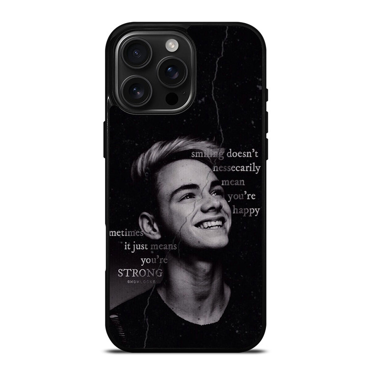 CORBYN BESSON WHY DON'T WE QUOTES iPhone 16 Pro Max Case Cover