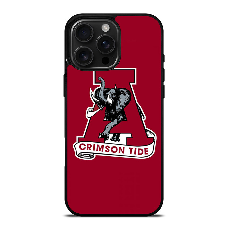 CRIMSON TIDE ALABAMA SYMBOL iPhone 16 Pro Max Case Cover CRIMSON TIDE ALABAMA SYMBOL iPhone 16 Pro Max Case Cover