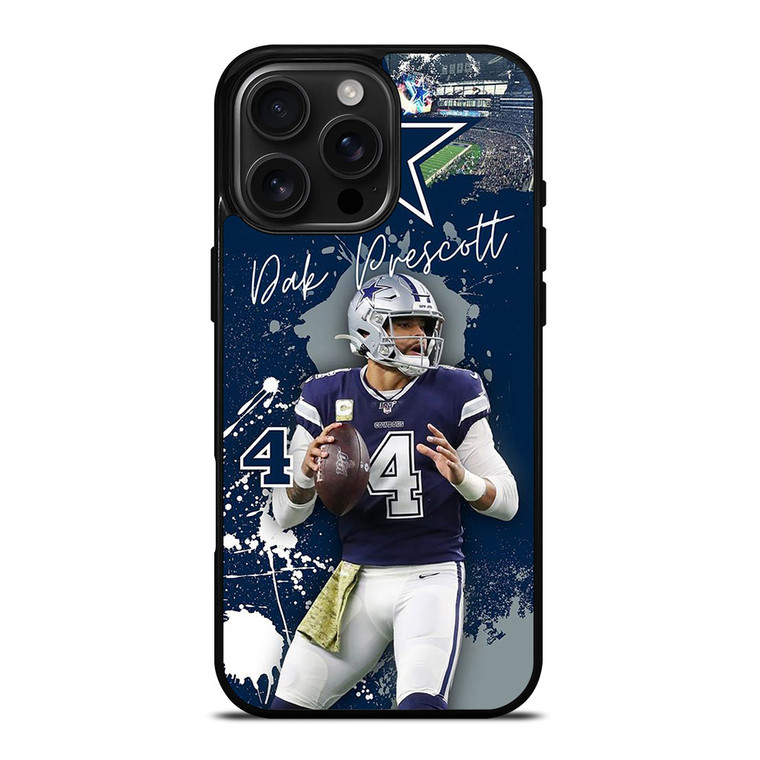DAK PRESCOTT DALLAS COWBOYS FOOTBALL iPhone 16 Pro Max Case Cover