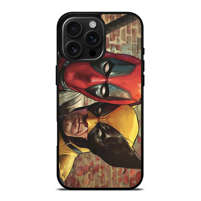 DEADPOOL X WOLVERINE MARVEL COMICS iPhone 16 Pro Max Case Cover