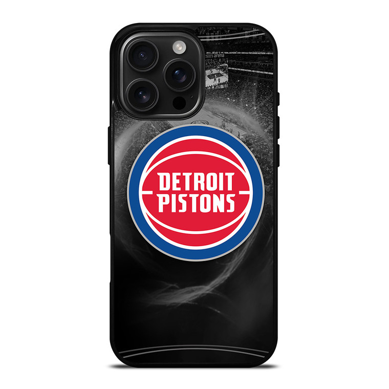 DETROIT PISTONS LOGO iPhone 16 Pro Max Case Cover
