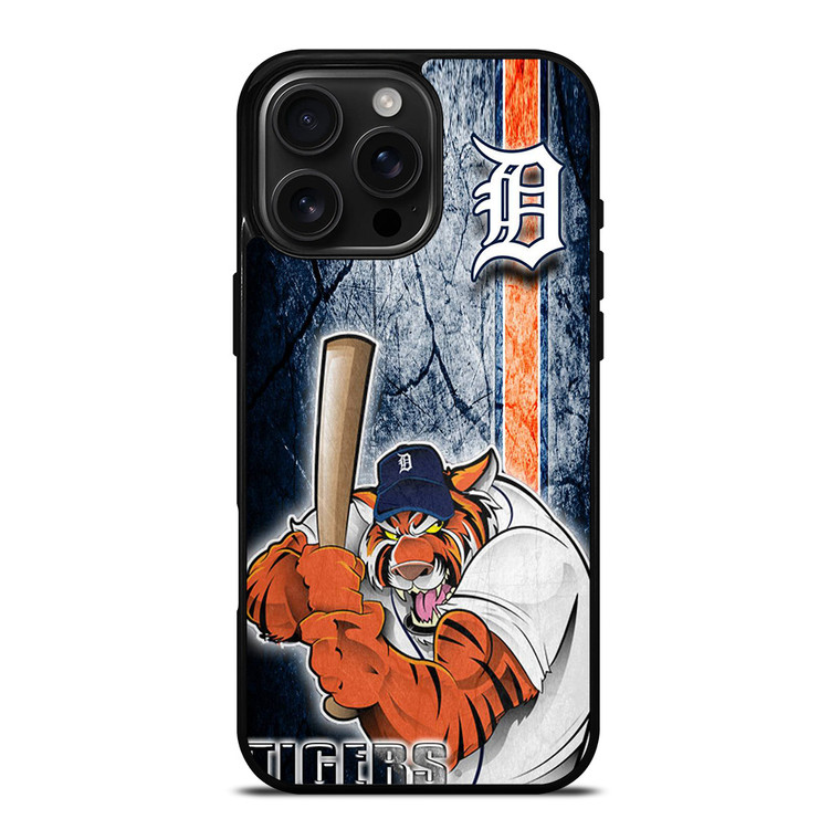 DETROIT TIGERS BASEBALL LOGO iPhone 16 Pro Max Case Cover