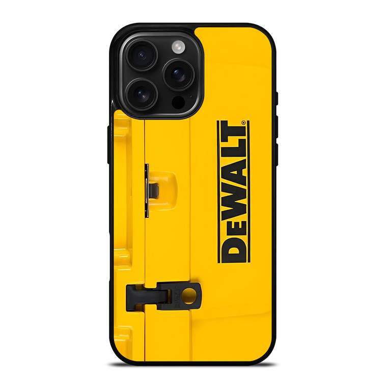 DEWALT LOGO TOOL QT COOLER BOX ICON iPhone 16 Pro Max Case Cover