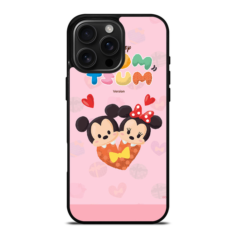 DISNEY TSUM TSUM MINNIE AND MICKEY MOUSE iPhone 16 Pro Max Case Cover DISNEY TSUM TSUM MINNIE AND MICKEY MOUSE iPhone 16 Pro Max Case Cover