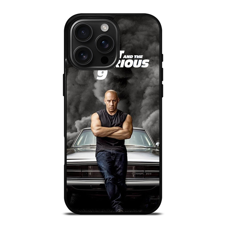 DOM FAST AND FURIOUS 9 iPhone 16 Pro Max Case Cover