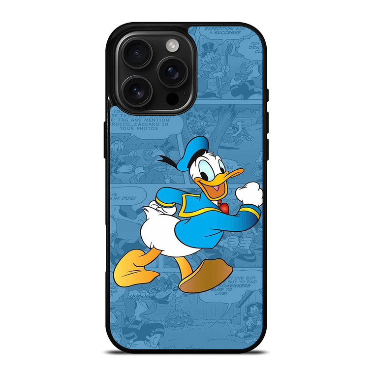 DONALD DUCK COMIC DISNEY iPhone 16 Pro Max Case Cover