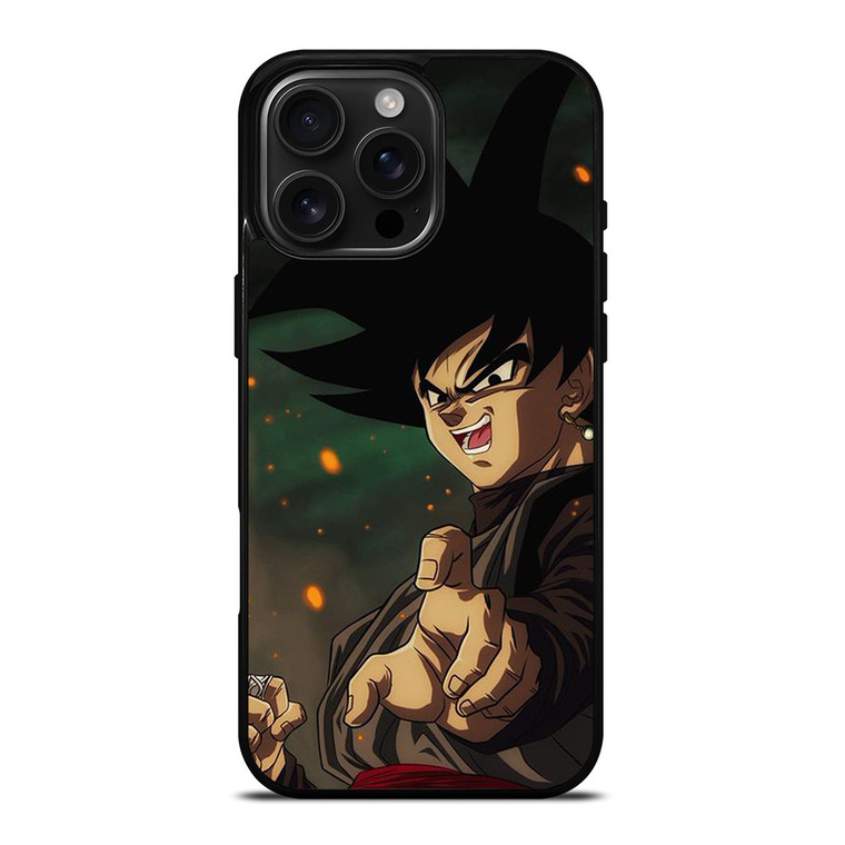 DRAGON BALL SUPER BLACK GOKU ANIME iPhone 16 Pro Max Case Cover