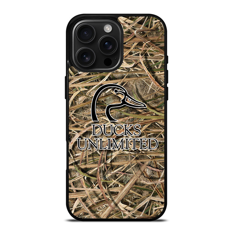 DUCKS UNLIMITED CAMO LOGO iPhone 16 Pro Max Case Cover