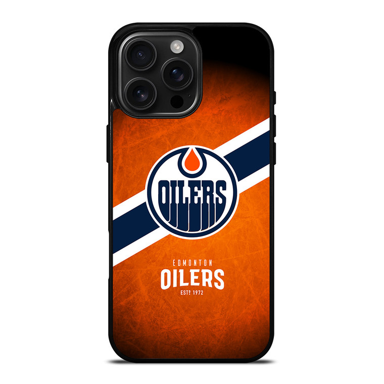 EDMONTON OILERS LOGO iPhone 16 Pro Max Case Cover