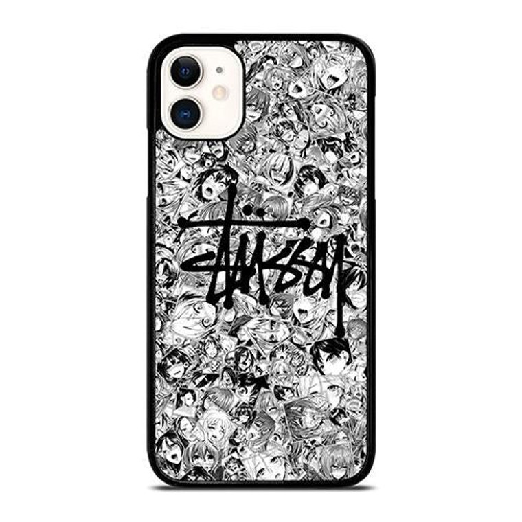 AHEGAO ANIME STUSSY iPhone 11 Case Cover