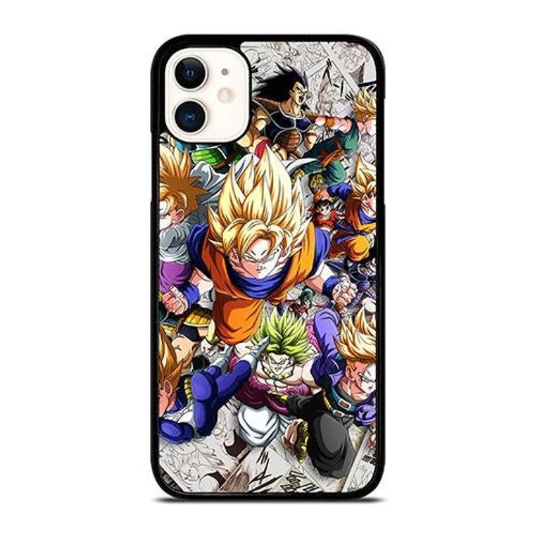 ALL SAIYAN DRAGON BALL iPhone 11 Case Cover