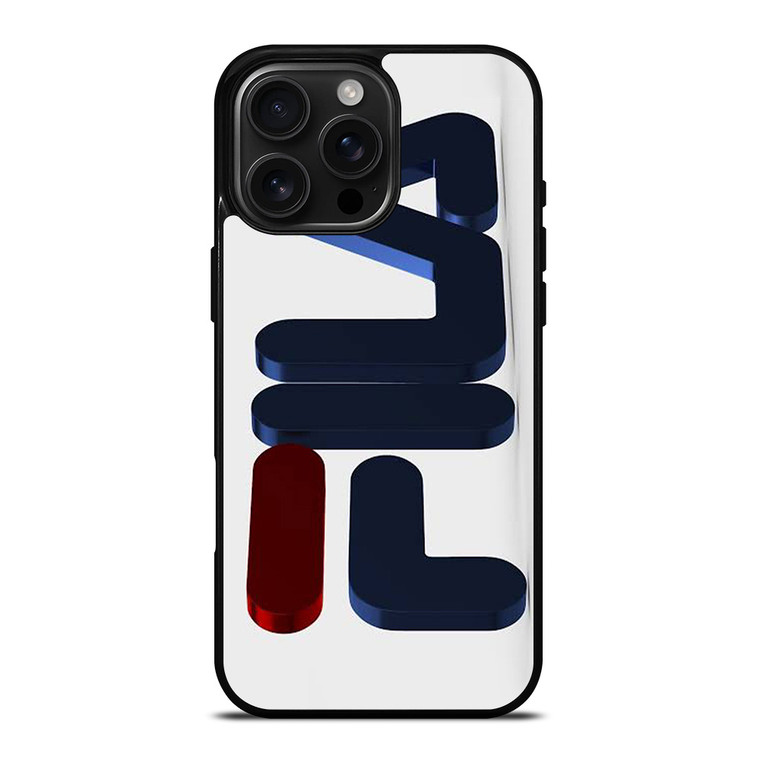 FILA SPORT 3D LOGO iPhone 16 Pro Max Case Cover